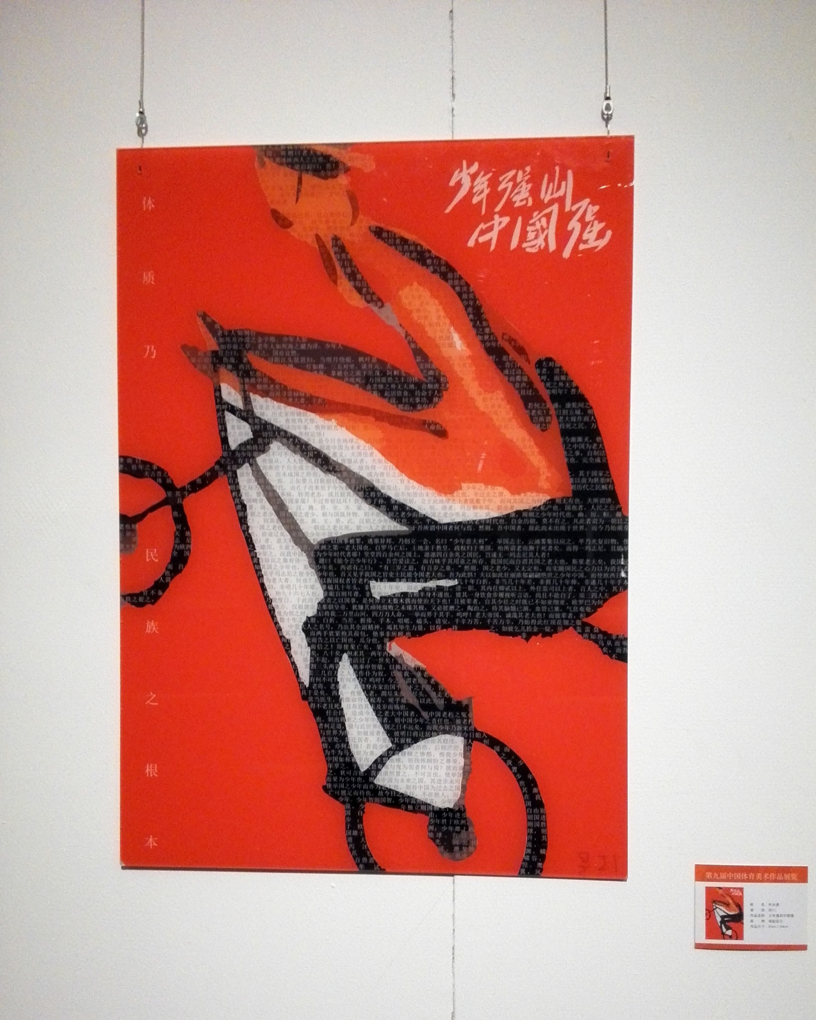 20170905天津美术馆《第九届中国体育美术作品展览》之三"水彩画·粉