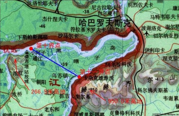 哈巴罗夫斯克地图图片