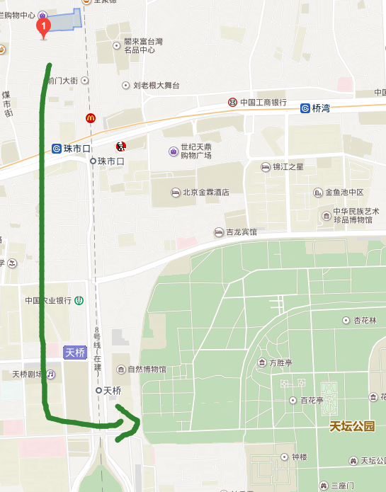 前门大栅栏离北京那几个景点近吗