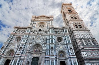 罗伦萨徒步3小时(圣母百花大教堂+乔托钟楼+圣