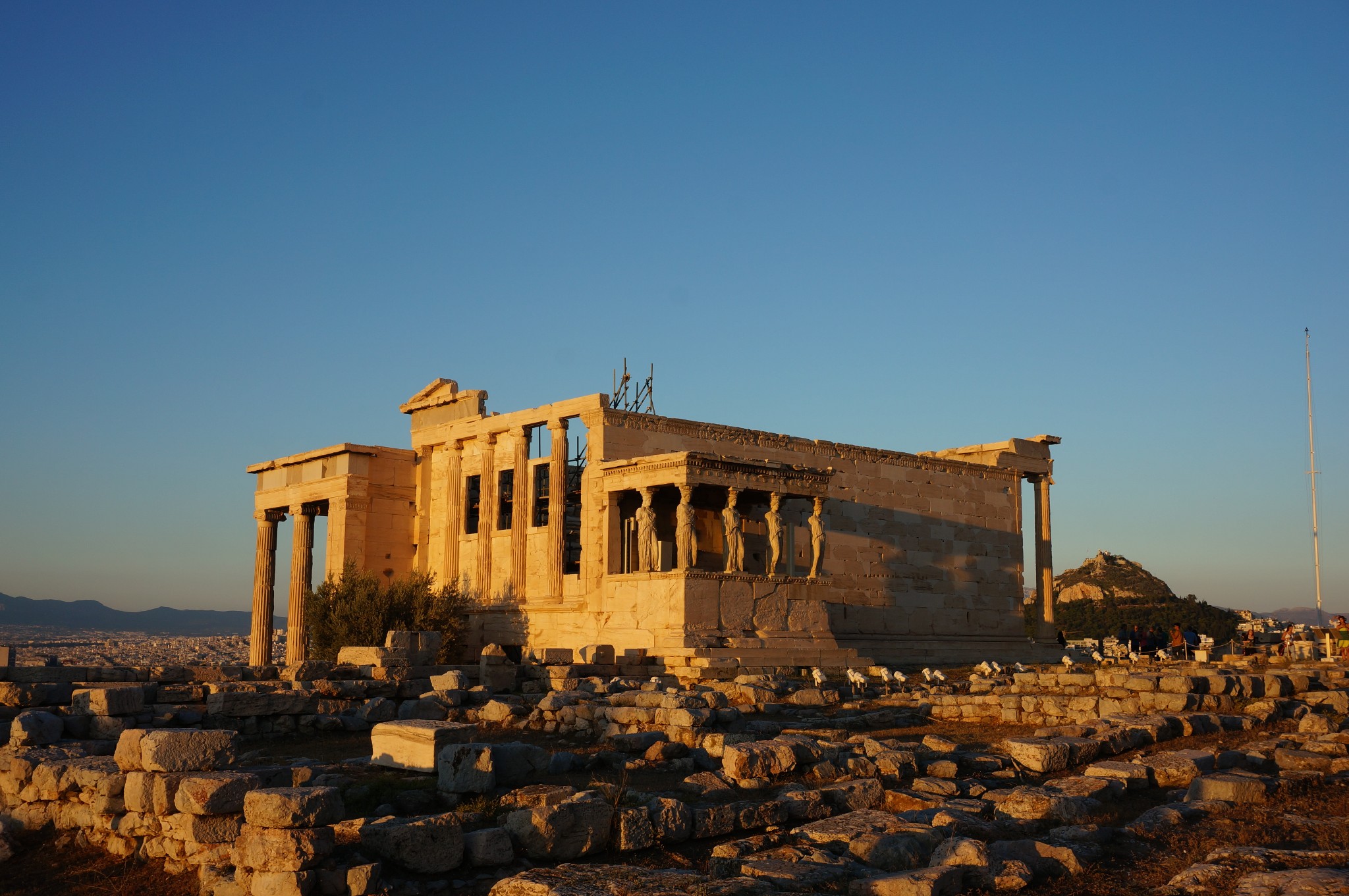 雅典卫城，古希腊最杰出的古建筑群，始建于公元前580年|希腊|古希腊|雅典卫城_新浪新闻