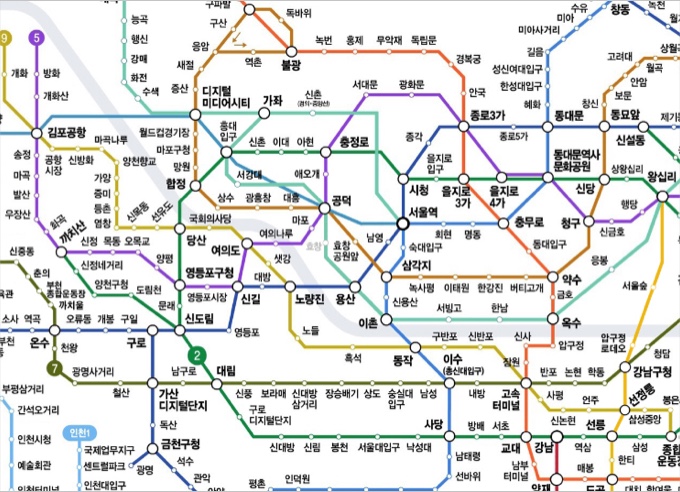 韩国流行"地铁游" ——9号线