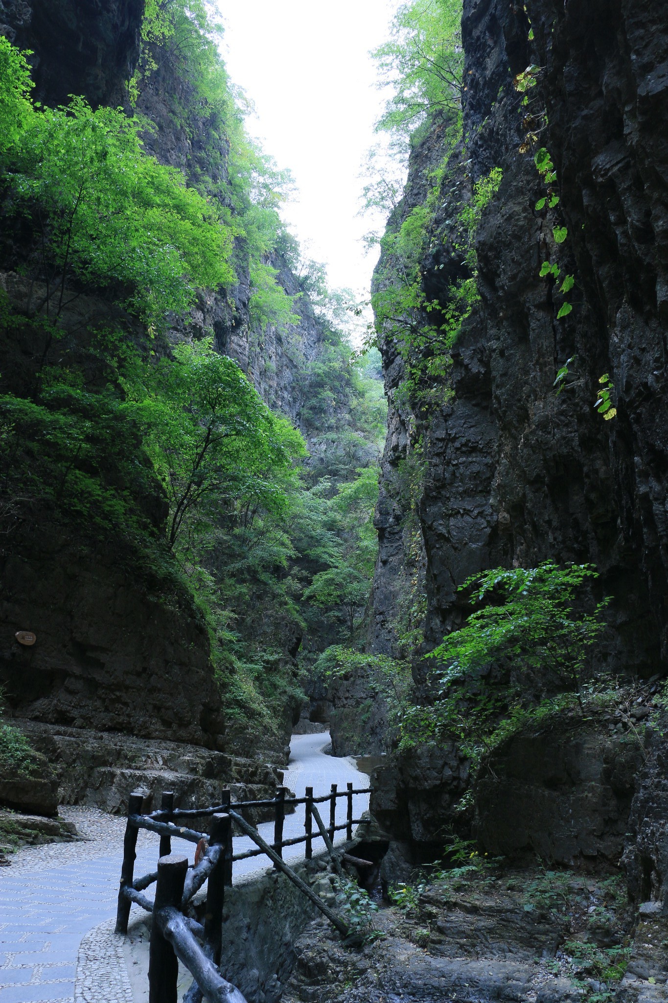 百里峡风景区        